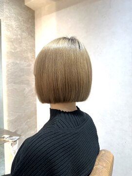 ロンド ルージュ 銀座店(Lond rouge) 360度どこから見ても美しいラインボブ