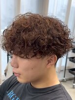 メンズサロン ノード 栄(men’s salon NODE)&nbsp;栄ツーブロックマッシュプードルパーマ