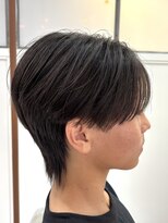 ボーイ(BOY) 縮毛矯正で作るシースルーマッシュ/メンズカット/ダウンパーマ