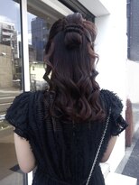 ロージーバイフーガヘアー 元住吉店(Rosy by FUGAhair)&nbsp;ハーフアップカチモリ♪