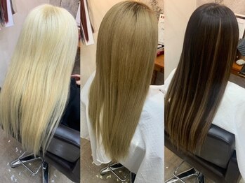 ショウルーム 天王寺(SHOWROOM)の写真/最高級人毛シールエクステ【52cm】40本5800円から！エクステ専門店だからできるお得なクーポンが嬉しい♪