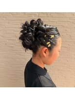 デンパツクラブ 美膳(DENPATSU CLUB)&nbsp;お祭りヘア　ヘアセット