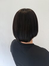 ユニックス イオンモール幕張新都心店(UNIX) 【艶めくストレート】大人のワンレングスボブ #髪質改善