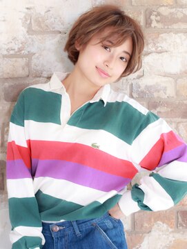 レガーミ(Legami) 【Legami】夏ショート☆うざバング×ひし形シルエット