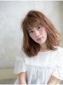 ゆるふわレイヤーセミロング【稲毛】