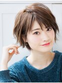 王道かわいい小顔ショート