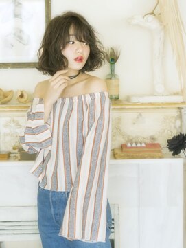 ロンド シャルム 吉祥寺(Lond charme) 【Lond charme】ボブ×デジパゆるふわスタイル3