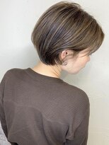 シュリット(schritt) 【おしゃれ】ハイライト×丸みショート schritt mutsuki