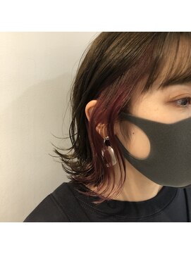 アコット(Acotto.) イヤリングカラー インナーカラー バイオレット