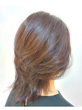 松本平太郎美容室 国立店 国立*ロングウルフ・ハッシュカット/30代40代50代60代