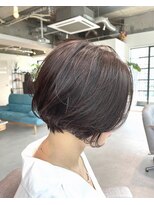 オーケストラ(Orchestra)&nbsp;ショートボブグレイカラー白髪染め白髪ぼかし40代50代