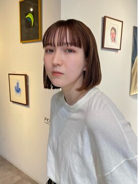 ノーム(norm) ボブ/ベビーバング/ショコラベージュ