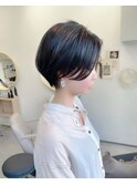 前髪カール/ネオシースルーバング/くびれボブ［銀座］