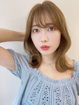 ベイルーム(BAYROOM by HONEY omotesando)&nbsp;【BAYROOM】ナチュラルくびれレイヤー×ミルクベージュ