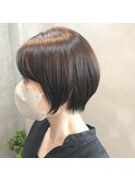 コンパクトで大人可愛いショート/横浜髪質改善