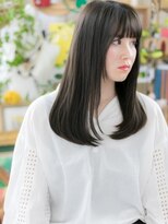 カバーヘア ブリス 志木南口駅前店(COVER HAIR bliss)&nbsp;★アッシュブラック小顔ワンカール美髪ロング10代20代30代★8