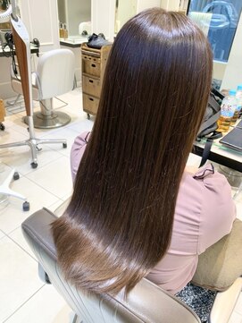 ネオリーブギンザ 銀座店(Neolive GINZA) 水素カラーで艶髪ヘア
