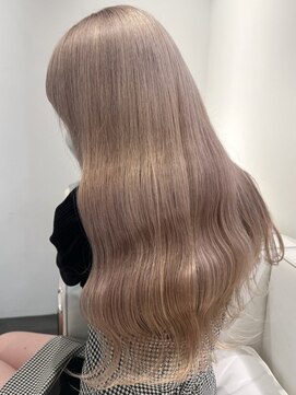 ベレーザ 渋谷(BELEZA) 3960グレーベージュ艶髪ミルクティーアッシュハイトーンカラー