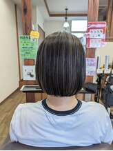 エルパライソ(Hair make Elparaiso) ハイライトカラー×ボブ