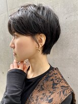 ハルキ ミナト ジャパン オオサカ(HARUKI MINATO japan OSAKA)&nbsp;40代50代小顔似合わせカットくびレイヤーエモージュ大人可愛い