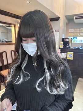 イーエル グランデ(e.ll grande) インナーカラー風シールエクステ