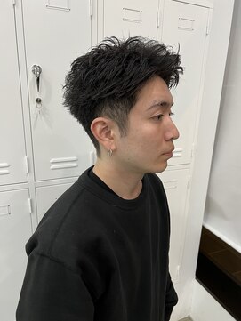 ボブ 金沢(BOB) メンズ　アップバング
