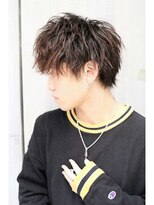 リップス レイ ギンザ(LIPPS Ray GINZA)&nbsp;ソフトツーブロック王道無造作束感マッシュ