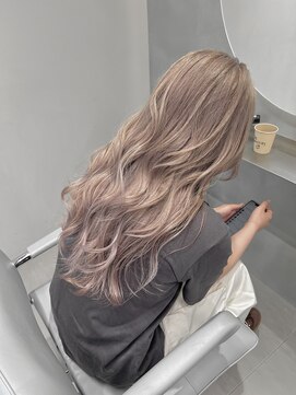 ソル 栄矢場町(SOL) ミルクティーベージュ/秋色/ベージュ/グレージュ/名古屋美容院