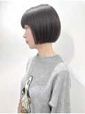 NAKAMURA #127 ボブ ミニボブ 切りっぱなしボブ 透明感カラー