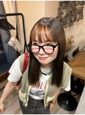 【lufun 正木】インナーカラーオレンジ