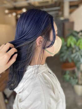 フリーダムクルール 総社駅前店(freedom couleur)の写真/【アディクシーカラー￥7150】プチプラ×透明感カラーが叶う*話題のトリートメントで時短施術も◎