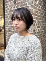 サラ 天神大名店(SARA) 【天神】丸みショート/オフブラック/メルティショート