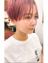 ラグ(log) サロンワーク×ハイトーンピンク!