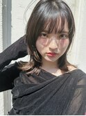 ゆるふわ切りっぱなしボブ