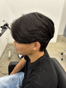 ラッドバイプティパ(rad...by petit-pas) 水戸/メンズ/ニュアンスパーマ/韓国風/センターパート/学割