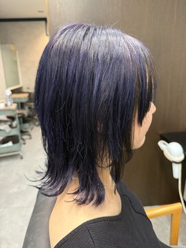 ラニ(Lani) ラベンダーブルー×ミディウルフ