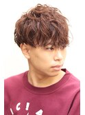 スパイラルパーマツーブロック刈り上げツイストツイスパ床屋