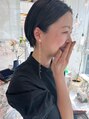 モナバイルーブル(MONA by Louvre) 簡単スタイリング!耳かけショート☆