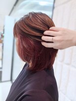 レイエレガンス(Rei Elegance) ピンクのインナーカラーで大人可愛く