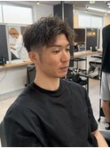 大宮/カット/パーマ/毛流れ/センターパート