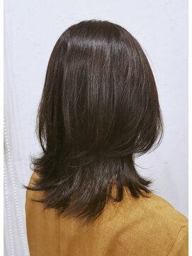 リル(LiL) レイヤー/アッシュグレージュ/艶カラー