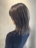 【新規】白髪ぼかしハイライトカラー￥8800