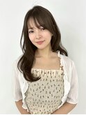 小顔美人レイヤーカット×アッシュカラー30代40代50代