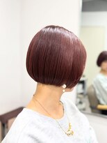 シー 柏(sii.)&nbsp;ボブ/ミニボブ/ピンクレッド/ショートボブ