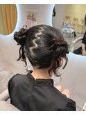 クラゲヘア/心斎橋ヘアセット