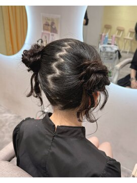 クラゲヘア/心斎橋ヘアセット