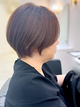 ジ エクト リアン 箕面店(The Ect Lien) 白髪ぼかし/明るい白髪染め/ヘーゼルブラウン/箕面