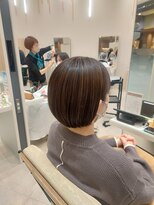 ゼルアヴェダ イオンモール与野(ZELE AVEDA)&nbsp;bob×ベージュカラー×ハイライト