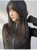 韓国レイヤーカット