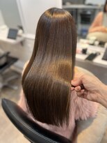 ウィステリア アネックス 銀座(WISTERIA ANNEX) こっくりブラウン/ULTOWAトリートメント/髪質改善カラー/東銀座